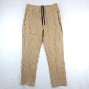 Public Rec Pants Men's Tan Daymaker Sweatpants Activewear Stretch 32x32 (32x26)